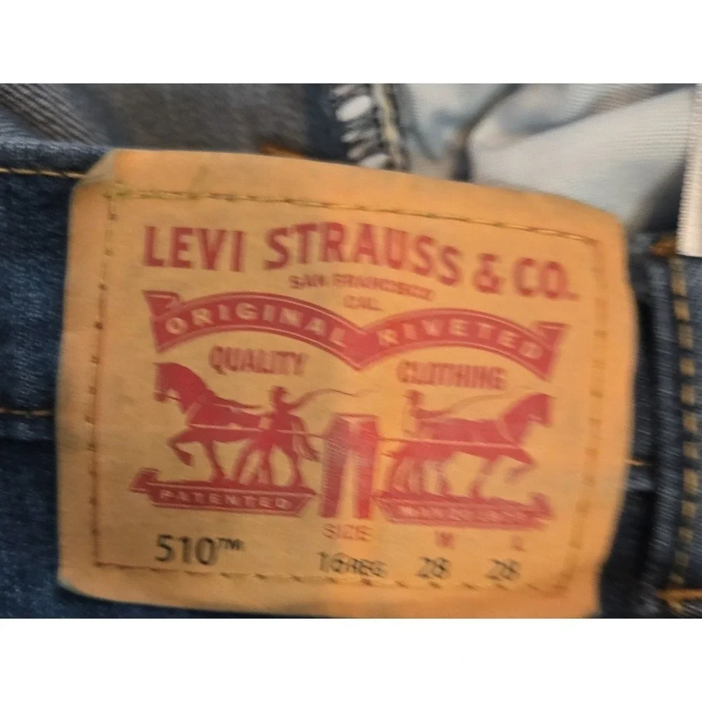 Levi's Girls Skinny Denim Jeans Size 16R 28‎ x 28